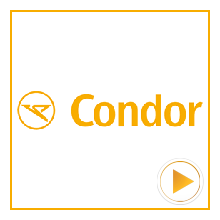 Condor Airline Logo for the time-lapse video project